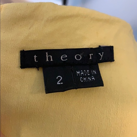 Theory yellow dress - Picture 4 of 4